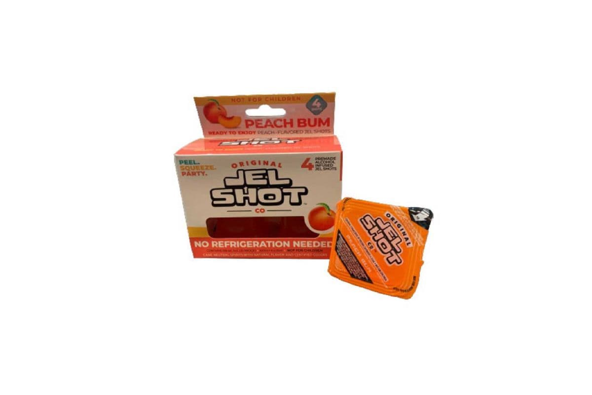 Jel Shot Peach Bum (4 x 25 ml)