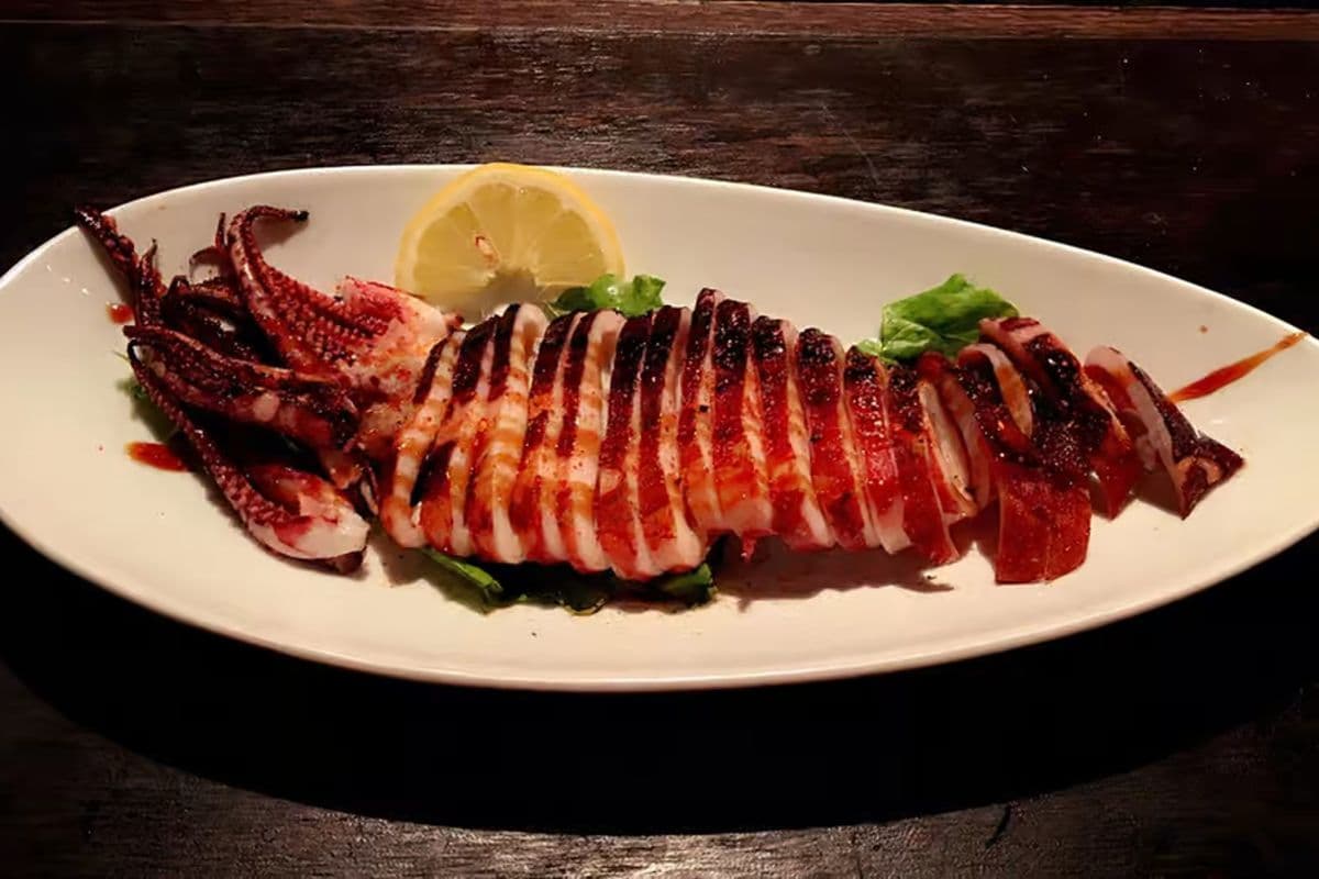 16. BBQ Squid