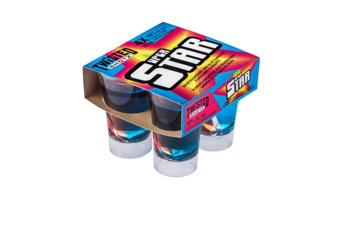 Twisted Shotz Super Star 4 Pack (4 x 30ml*4)