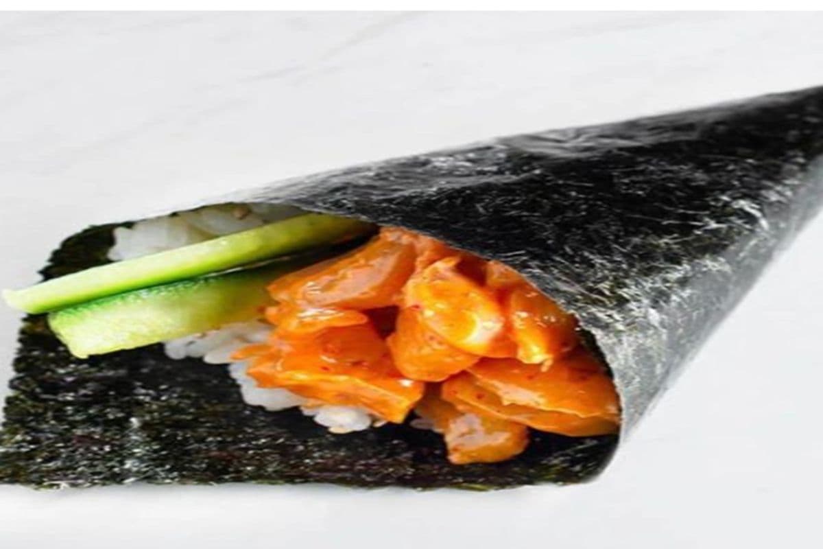 Spicy Salmon Cone