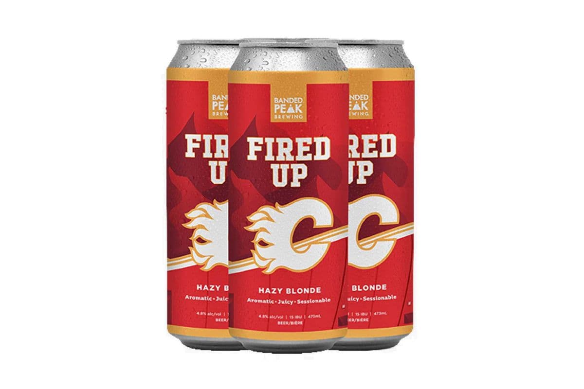 Banded Peak Fired Up Hazy Blonde Ale-4PK (4 x 473ml)