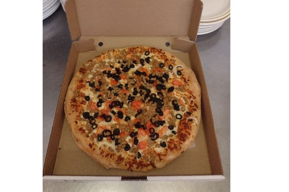 1xPizza 14" mexiaine / Pizza 14" Mexican