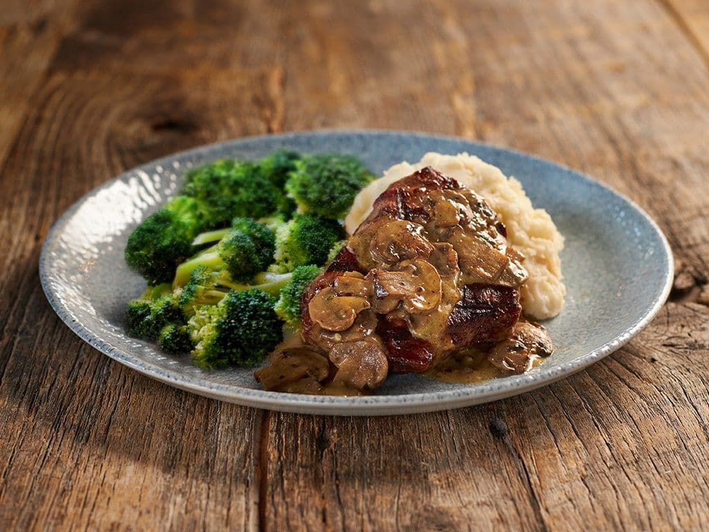 8 oz Sirloin w/ Balsamic Mushroom