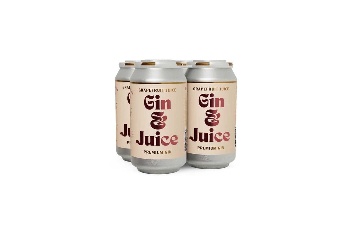 Nicelife Gin & Juice Grapefruit Juice/Premium Gin (4 Cans) (1 x 4x355ML)
