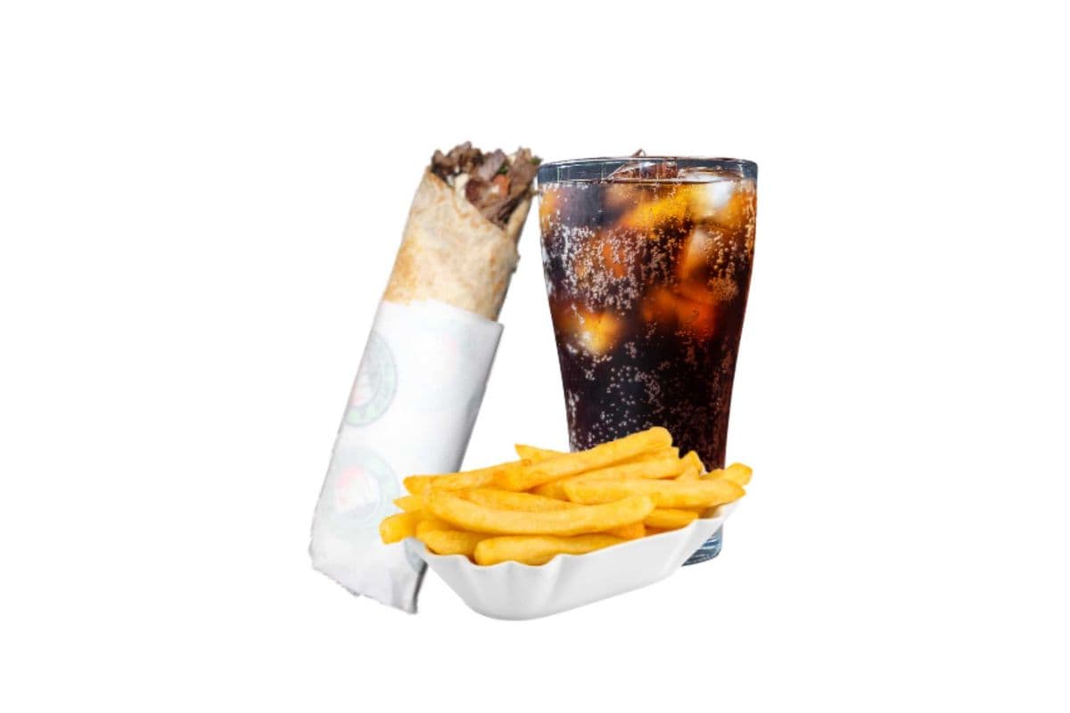 Beef shawarma combo