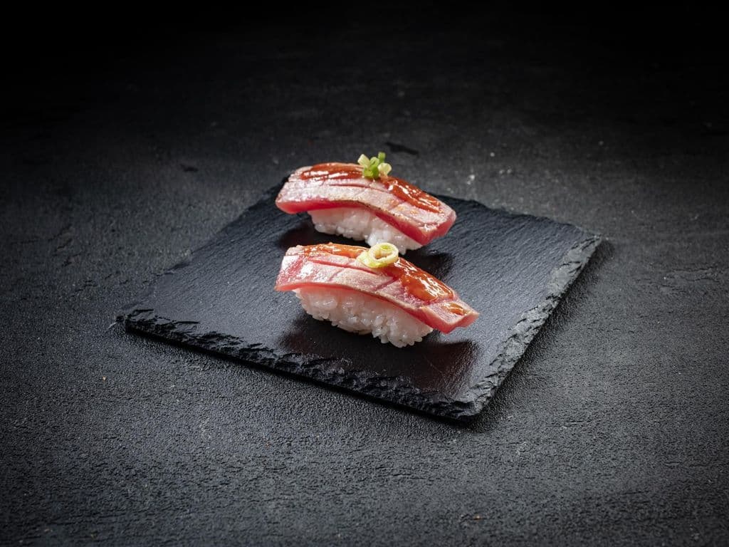Aburi Ahi Tuna Nigiri.