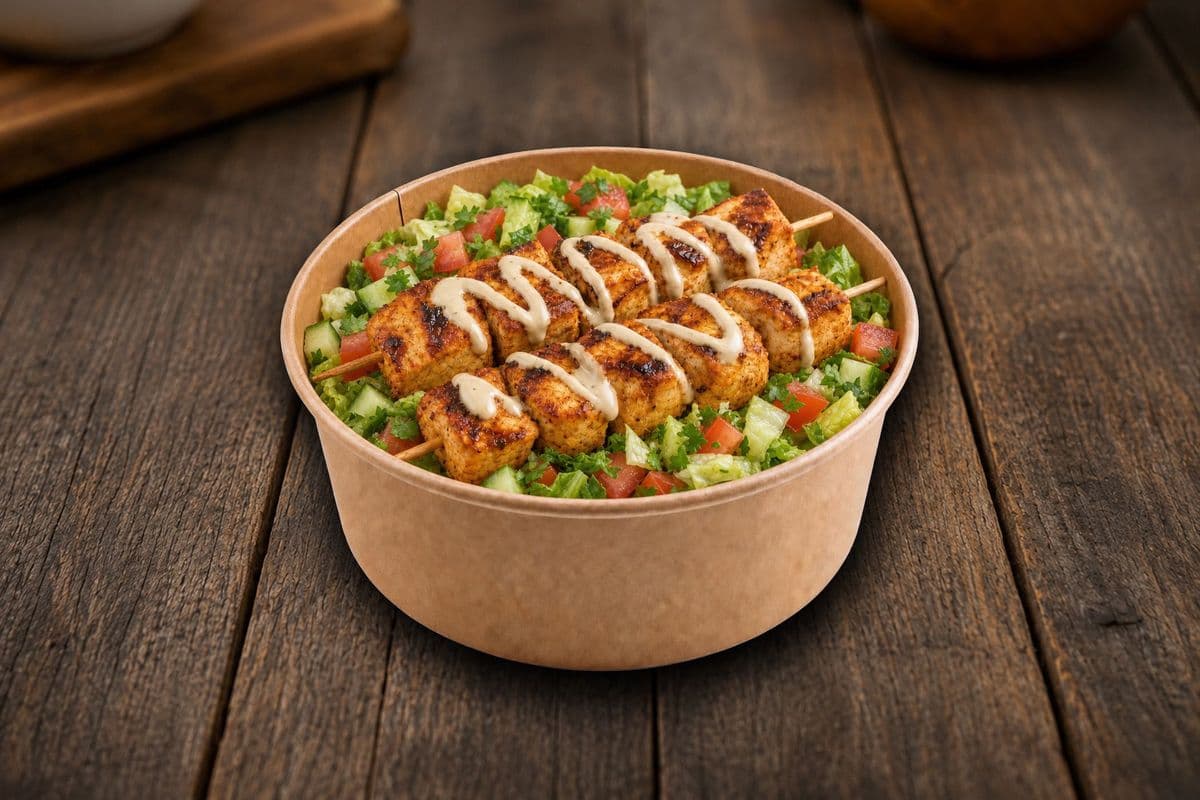 Tawouk Salad Bowl