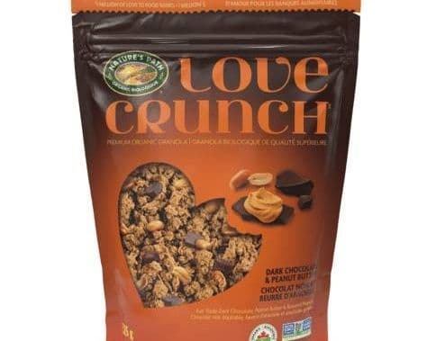 NATURE'S PATH DARK CHOCOLATE & PEANUT BUTTER GRANOLA 325G