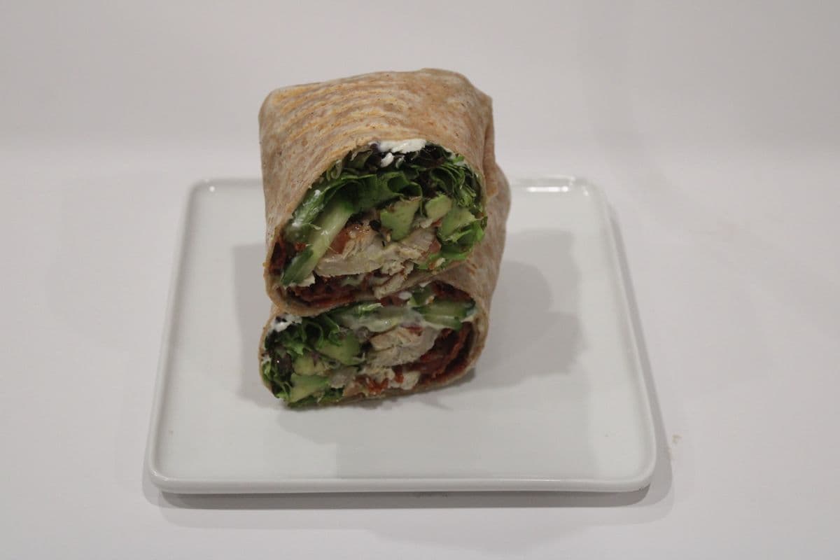 Roast Turkey and Bacon Wrap