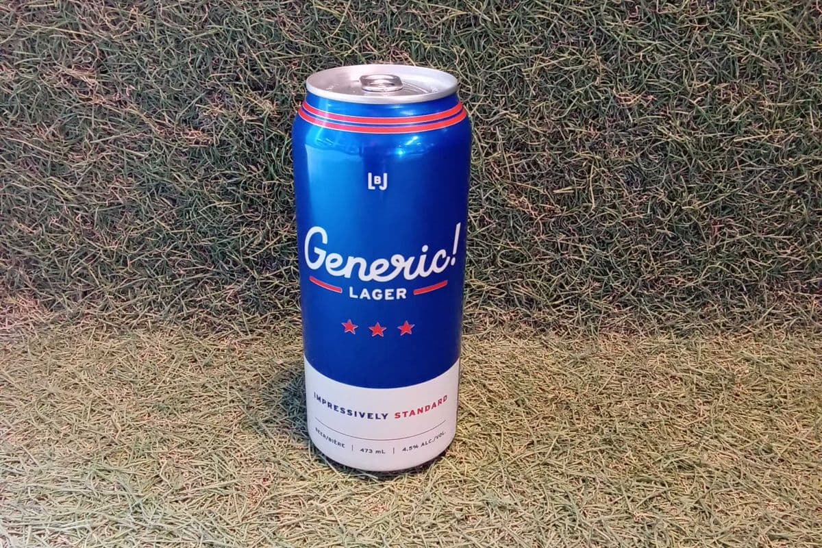 LBJ Generic! Lager (1 x 473 ml)