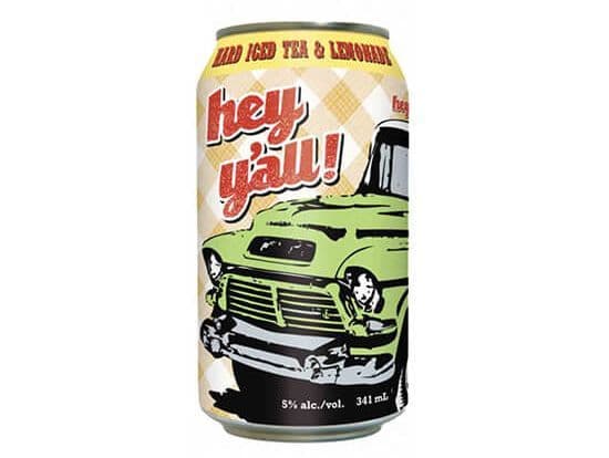 Hey Yall Lemonade 6pack, 341mL coolers (5.0% ABV)