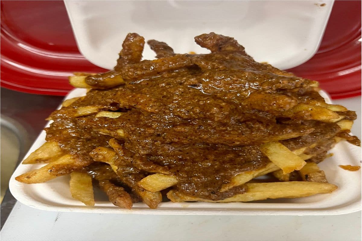 French Fries with Chili