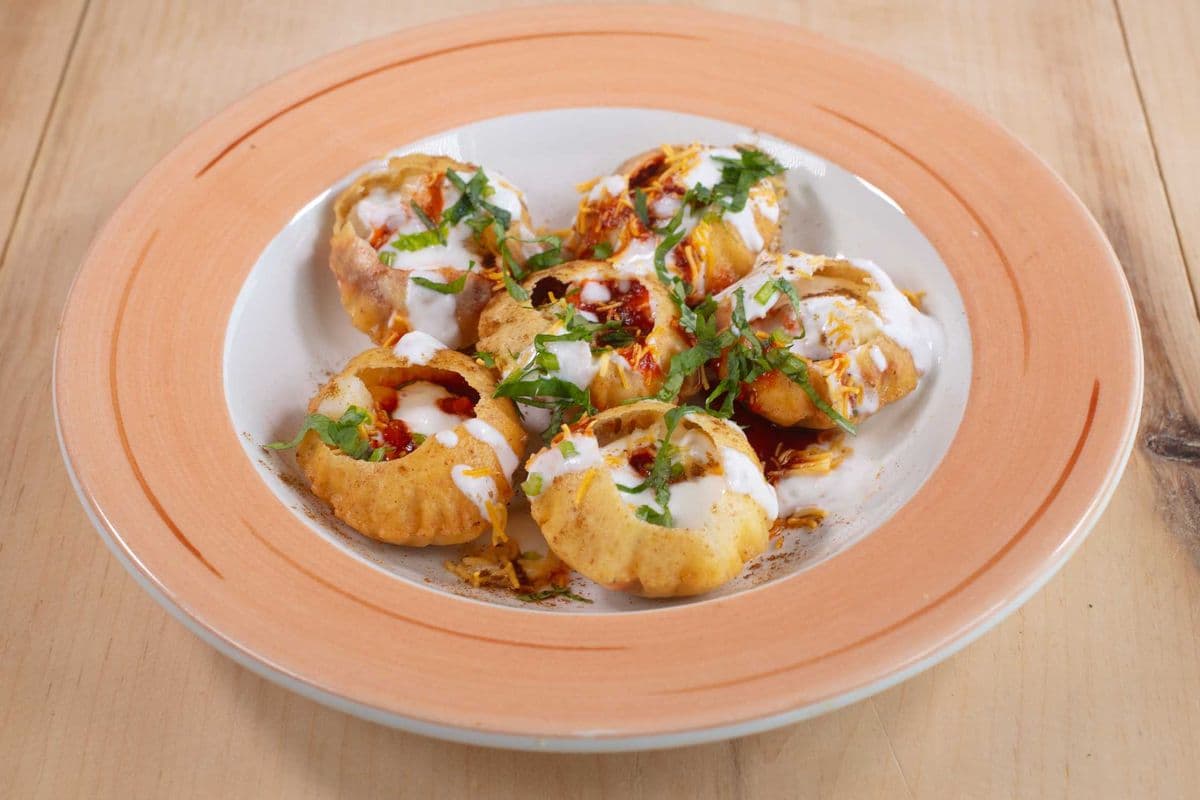 4. Dahi Poori