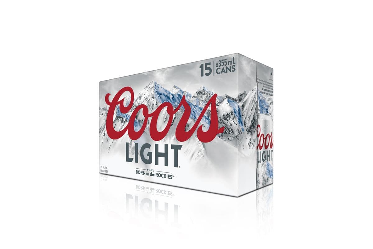 Coors Light (15 Cans) (15 x 355 ml)
