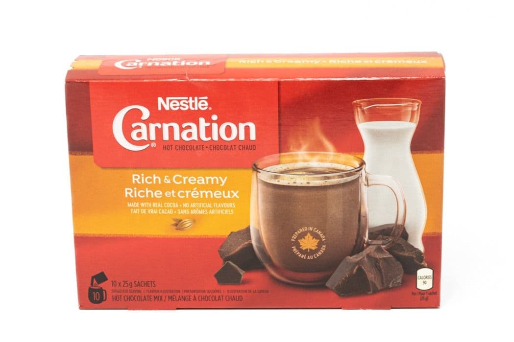 Nestle Carnation Rich & Creamy Hot Chocolate (10 x 25g sachets) (10 x 25 g)