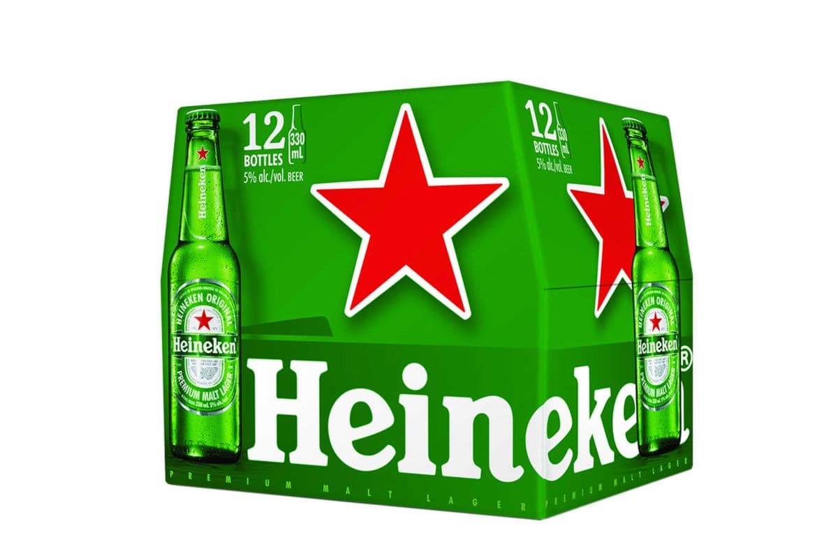 Heineken Lager Keg Pale Lager, Netherland (12 Bottles) (12 x 330ML)