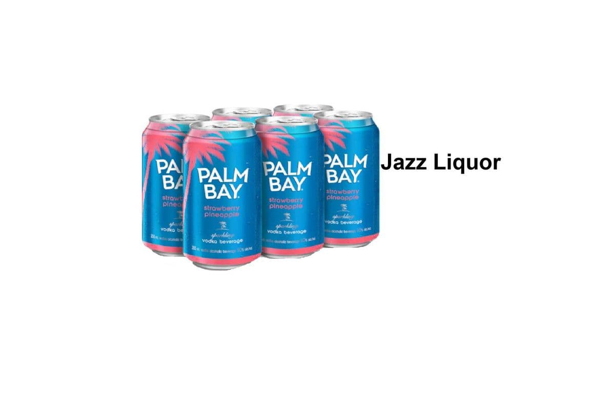 PALM BAY STRAWBERRY PINEAPPLE 6 CANS (1 x 6x355ML)