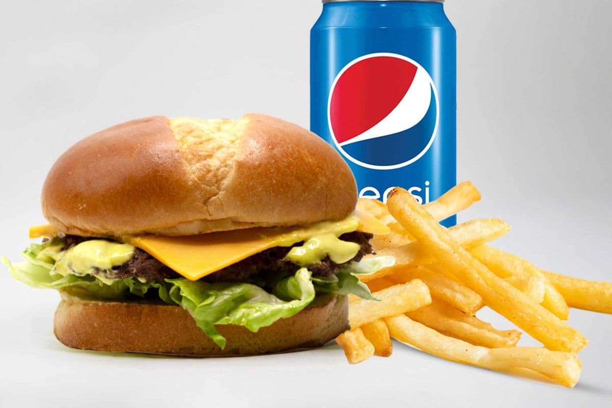 Petite Smash Burger Combo