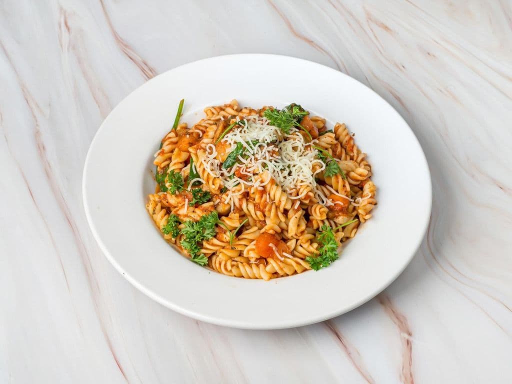 Fusilli Con Spinaci