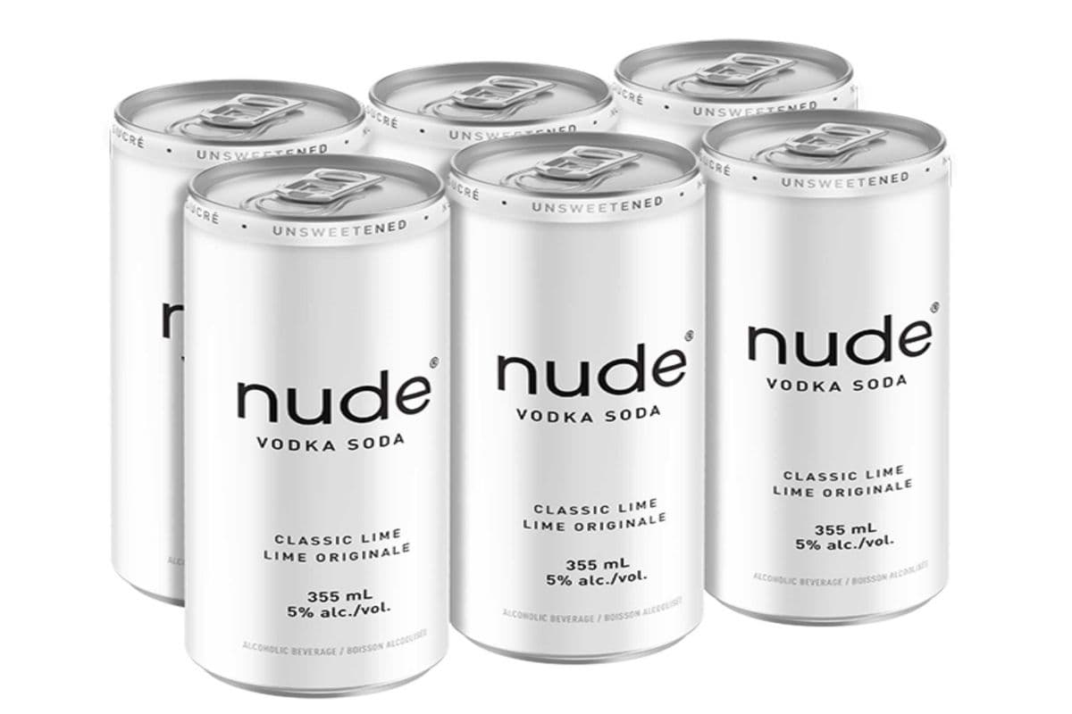NUDE VODKA SODA CLASSIC LIME (6 x 355ML CANS) (6 x 6*355 ML)