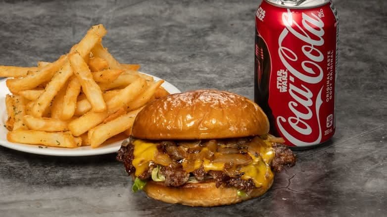 Kids Burger Combo 🍔 +🍟+ 🥤