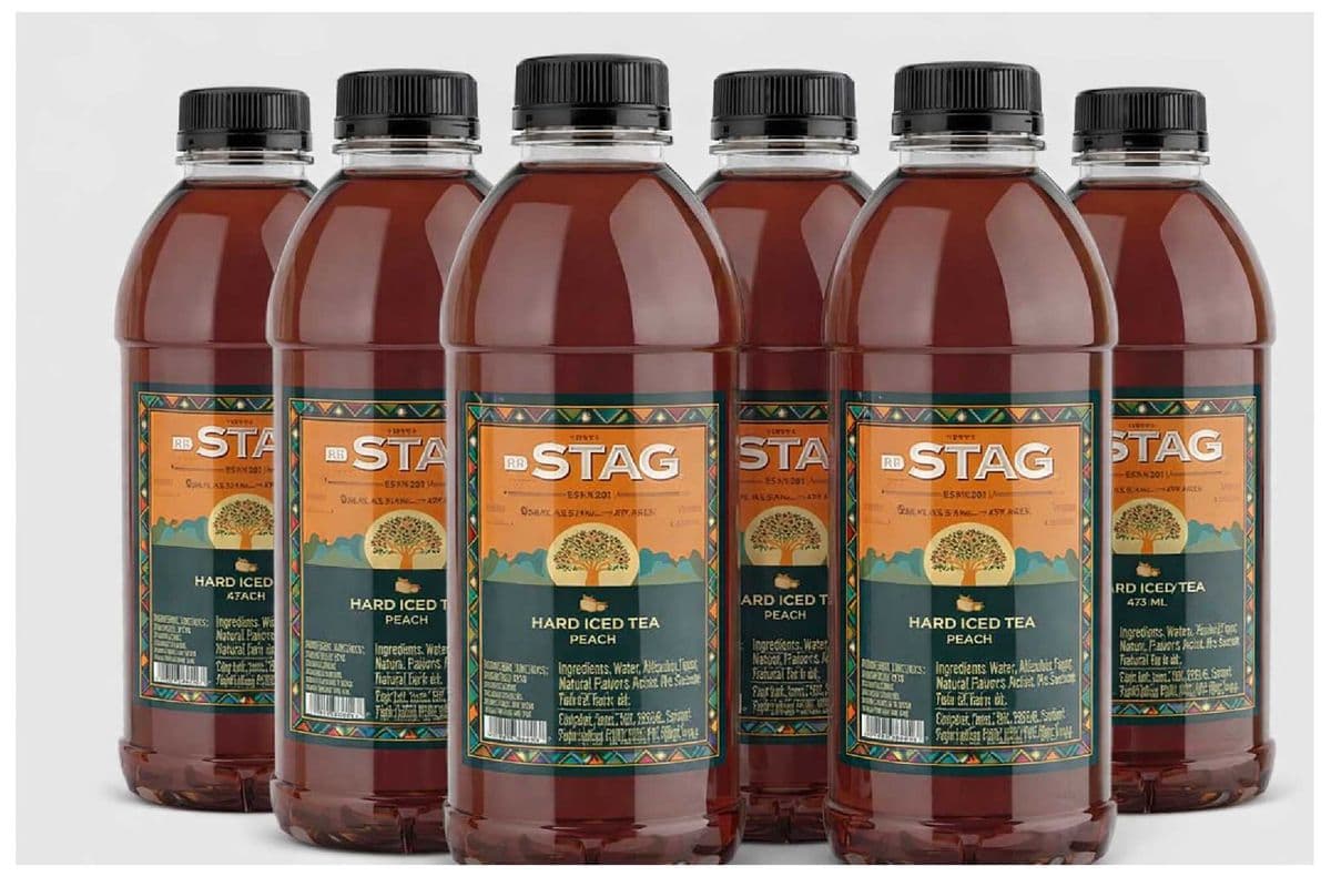 STAG HARD ICED TEA PEACH (6 x 473ML)