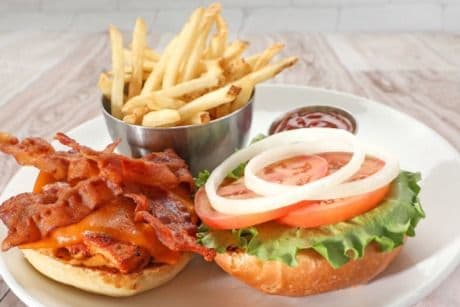 Cajun Chicken Burger