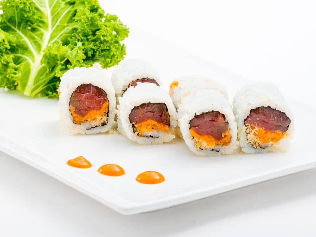 81.Spicy Tuna Crisp Roll