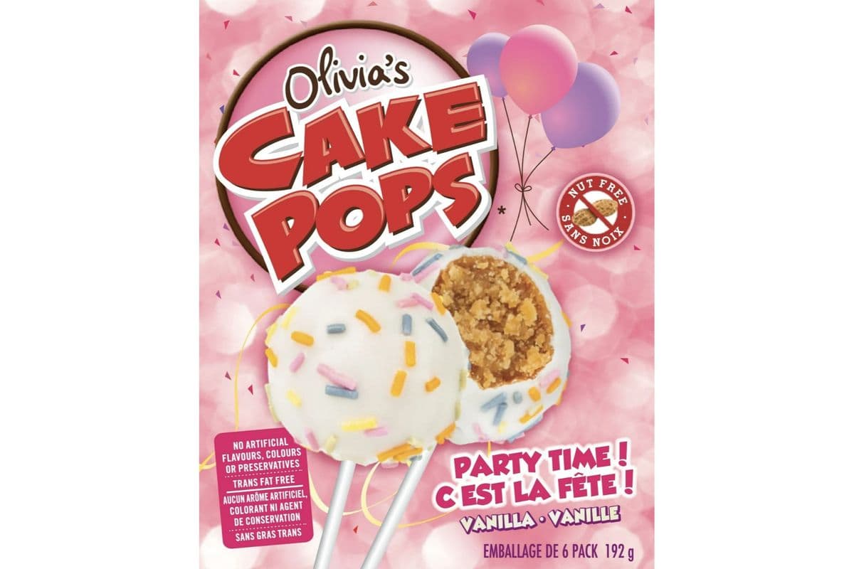 Cake Pops Vanilla (6 pk)