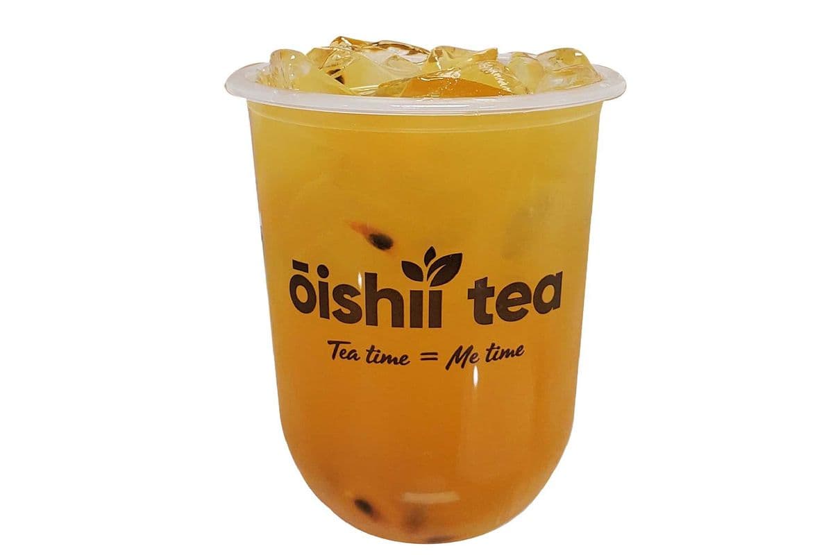 Mango Passion Fruit Iced Tea, Large