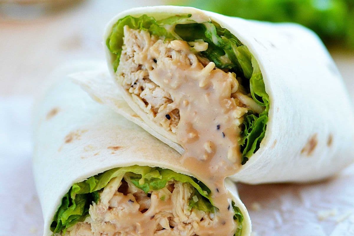 Peri Chicken Wrap