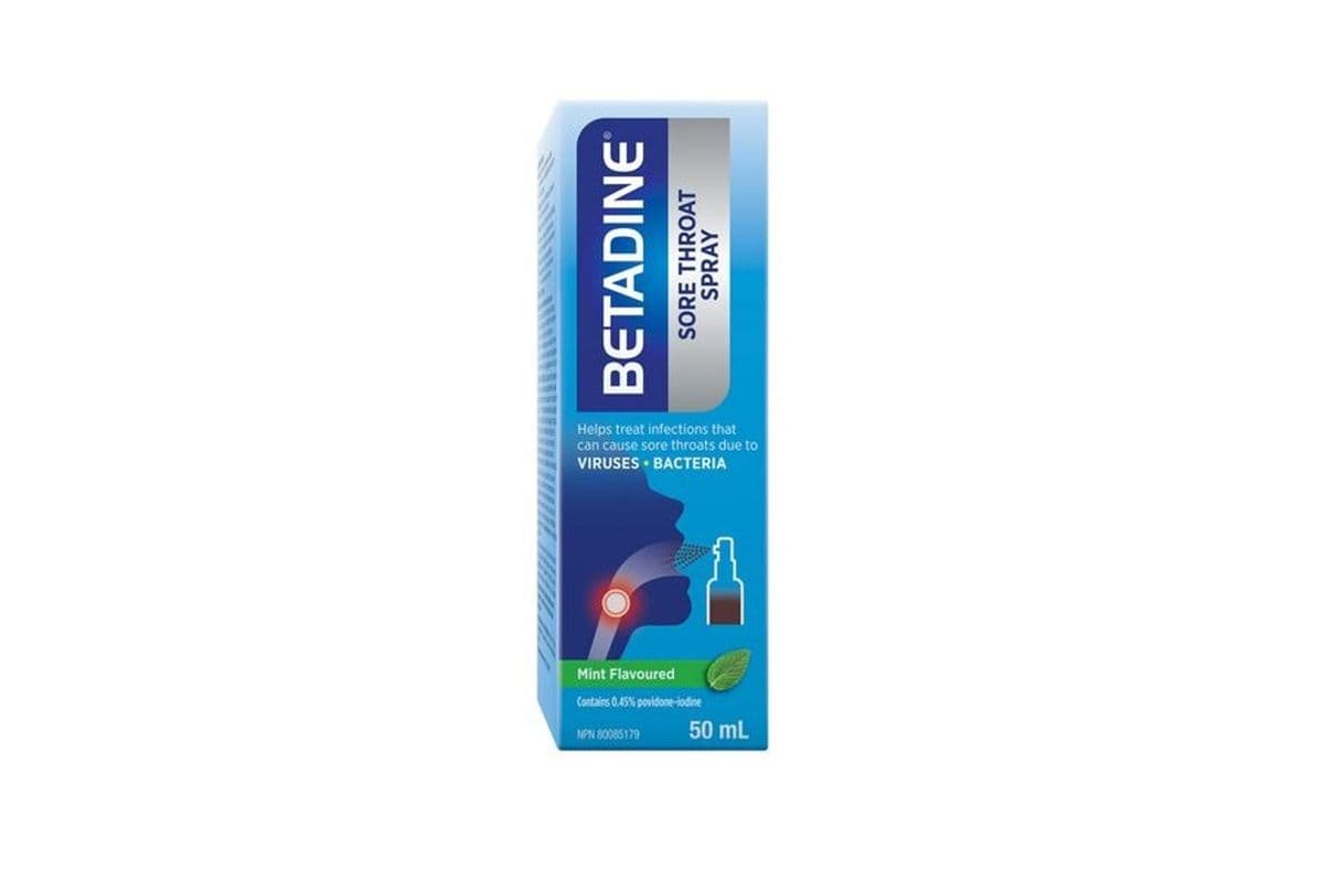 Betadine Sore Throat Spray (50 ml) (50ml)