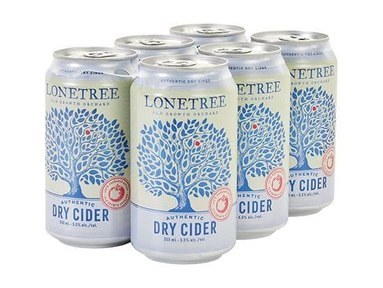 Lonetree Cider 6Pack, 355mL ciders (5.0% ABV)