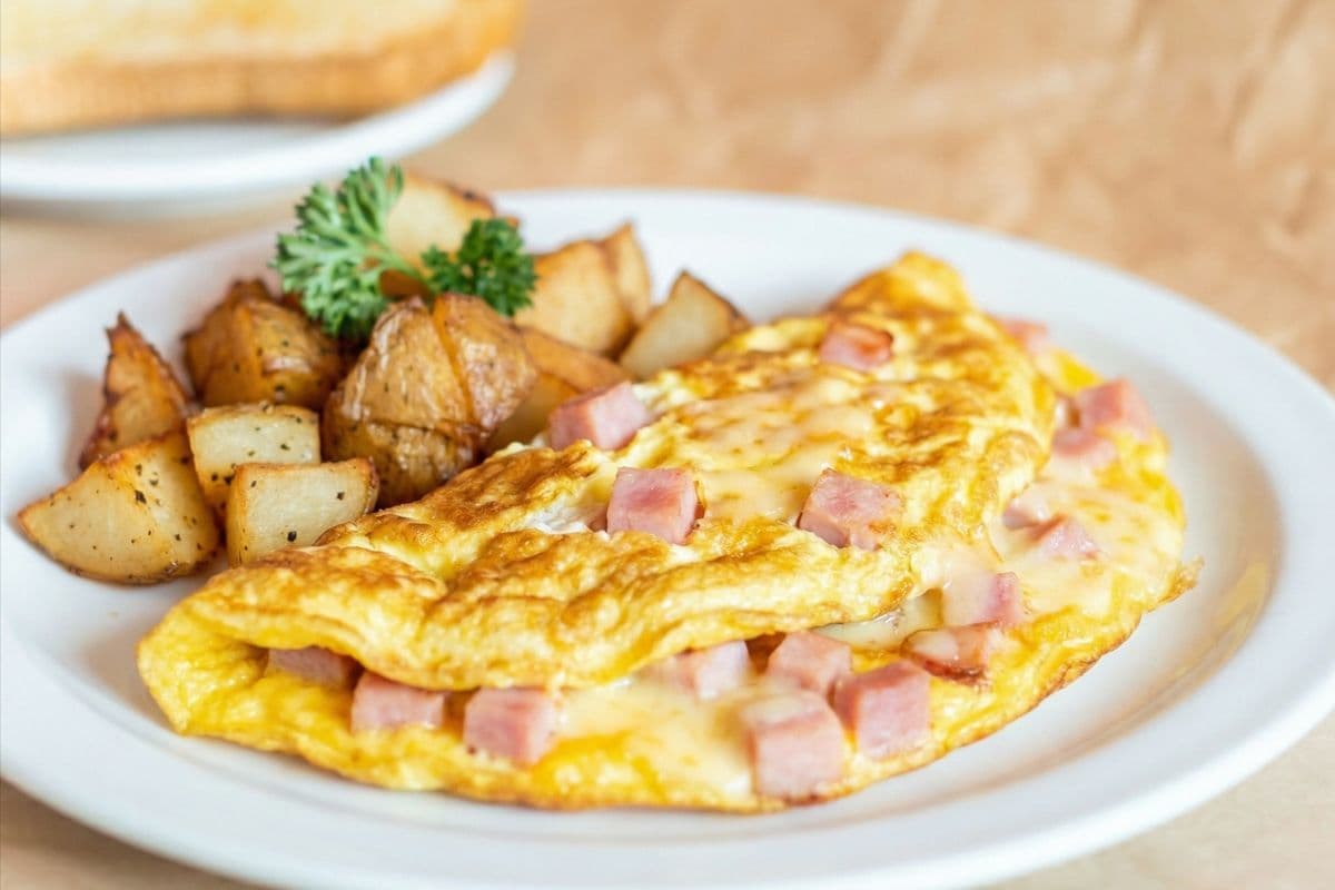 Ham and Cheese Omelette