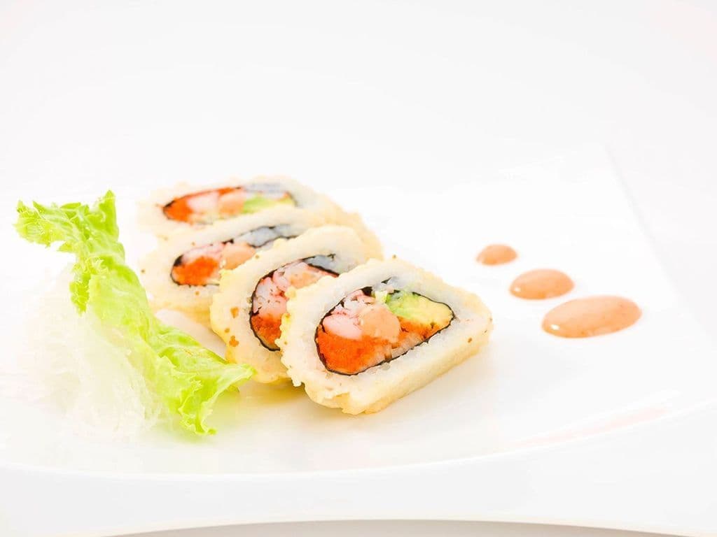 77.Golden California Roll