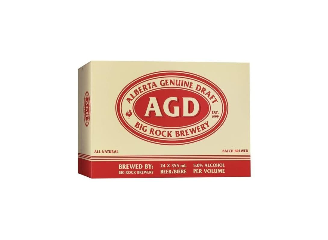 Alberta Genuine Draft 24 can (24 x 355 ml)