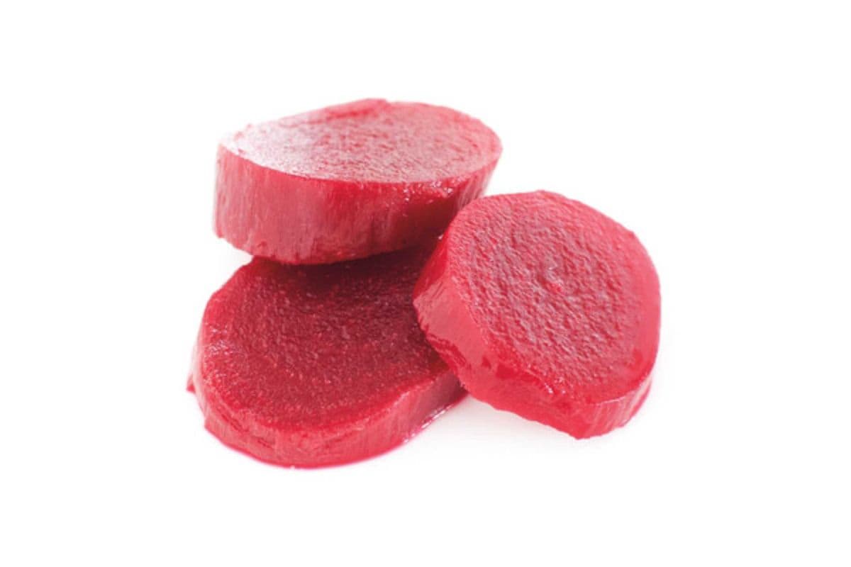 Red Beets In Mediterranean Marinade