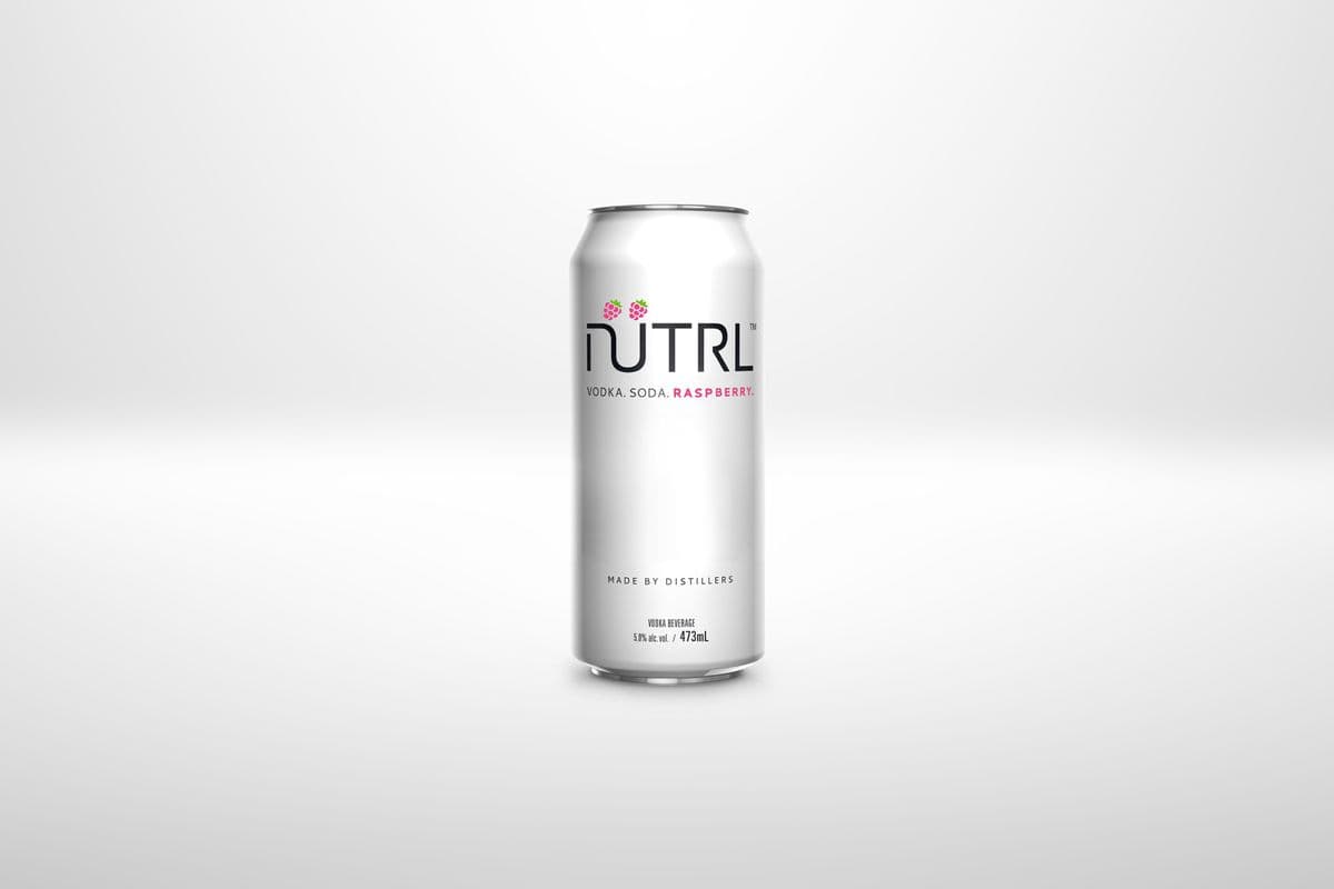 Nutrl Vodka Soda Raspberry (1 x 473 ml)