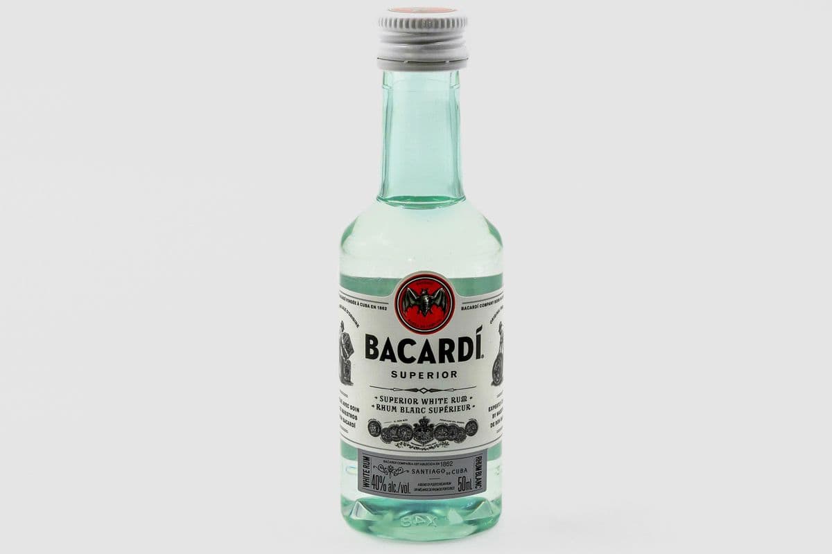 Bacardi White Rum (50mL) (1 x 50mL)