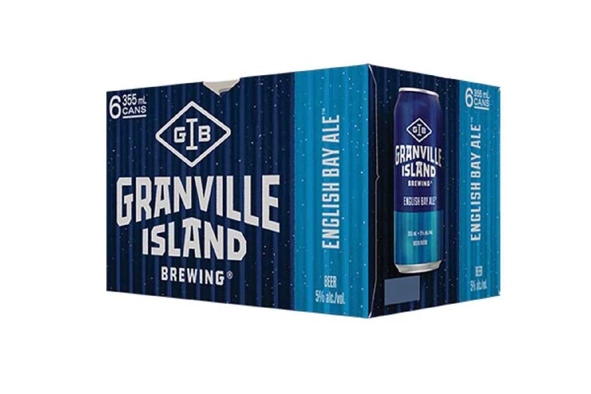 Granville English Bay Pale Ale (6 x 355 ml Cans)