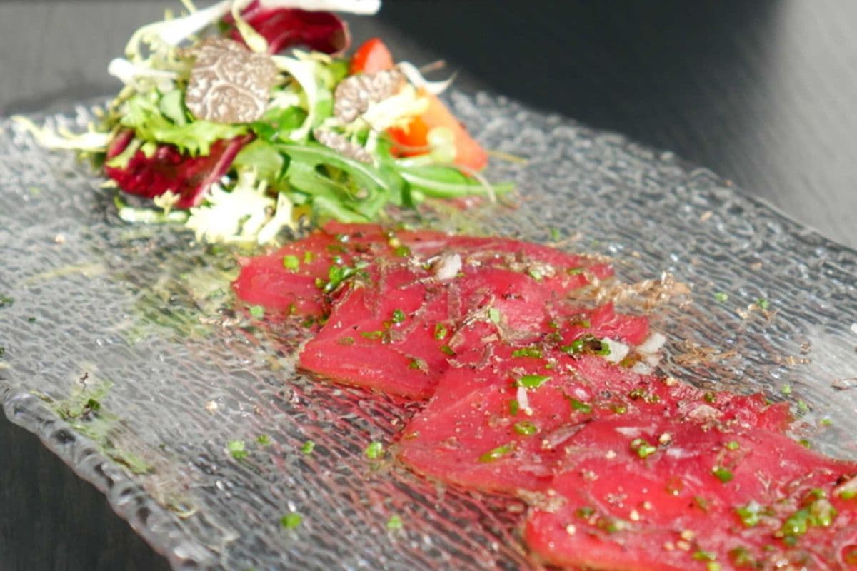 Tuna Carpaccio