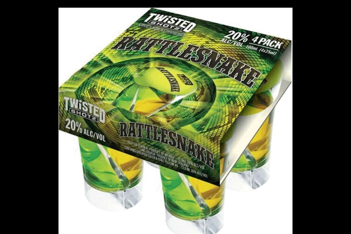 TWISTED SHOTZ RATTLESNAKE (4 x 30ML)