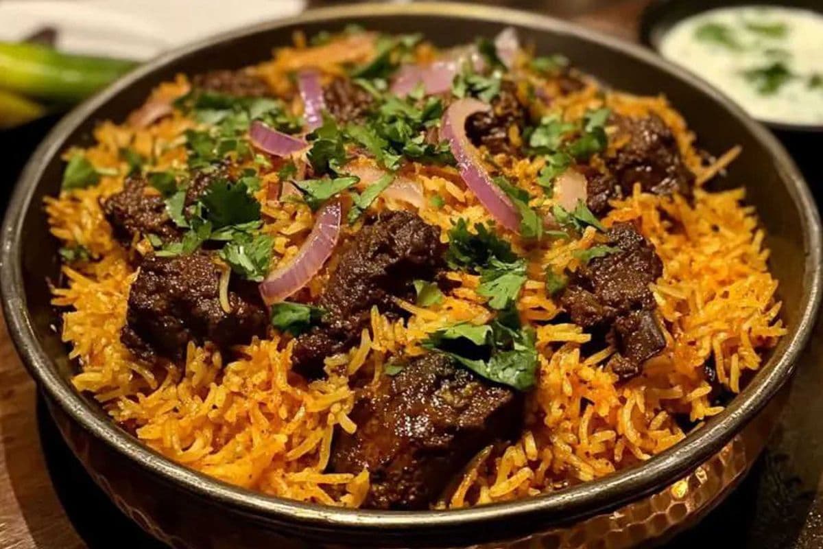 122. Beef Biryani (22oz)