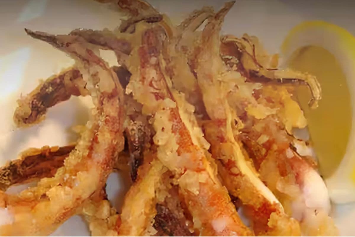 Deep-Fried Squid Tentacles. RÂU MỰC CHIÊN