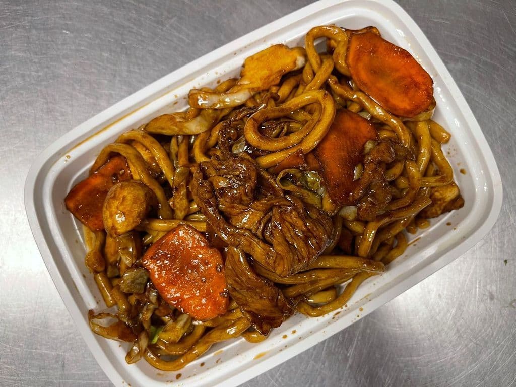 80a. Shanghai Noodles with Pork