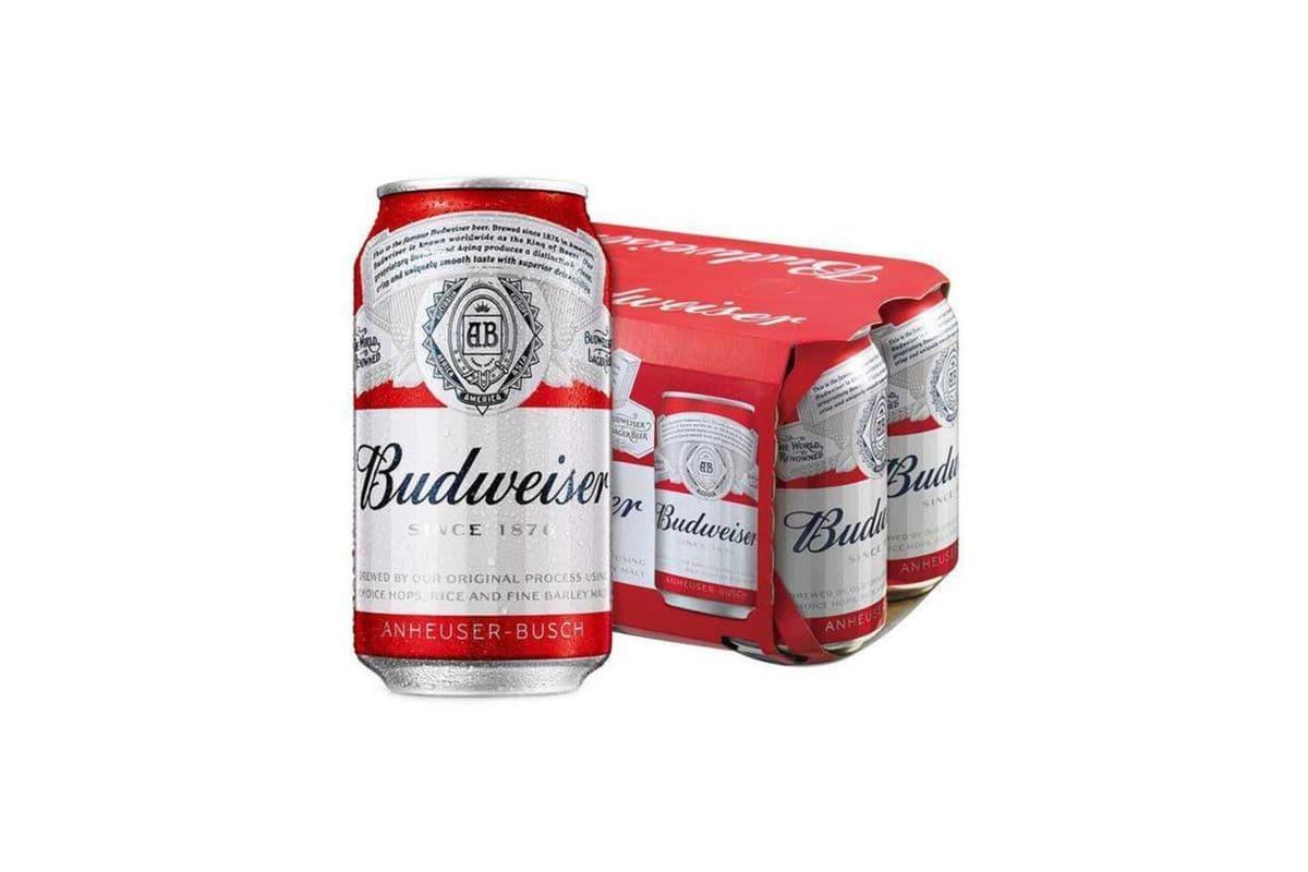 Budweiser (6 Cans) (6 x 355ml)
