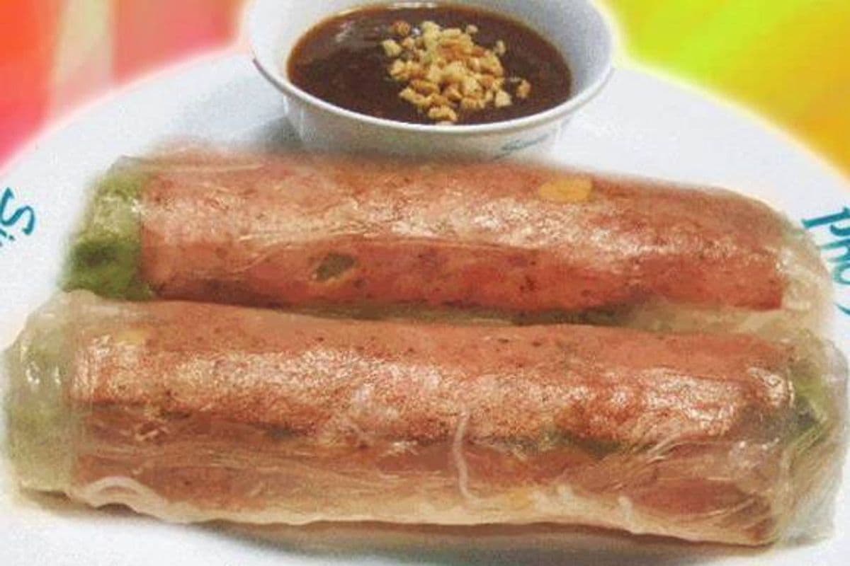 56C. Grilled Minced Pork Roll (2 rolls) (Nem Cuon) (1 order come with 2 rolls)