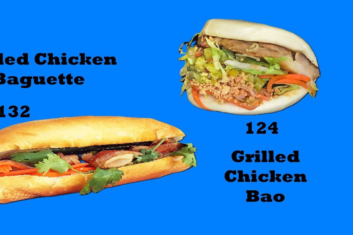 0121. Pork Belly Bao - Banh Bao Thit Ba Chi