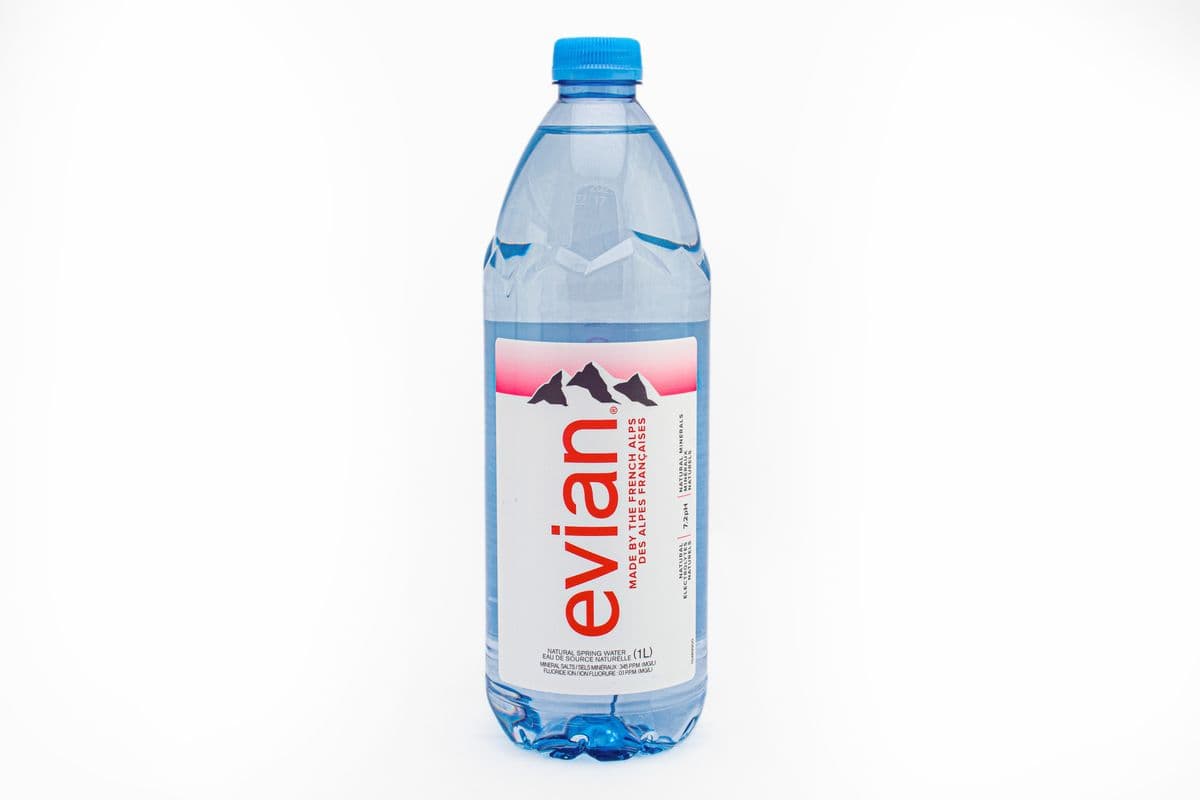 Evian Bottled Water