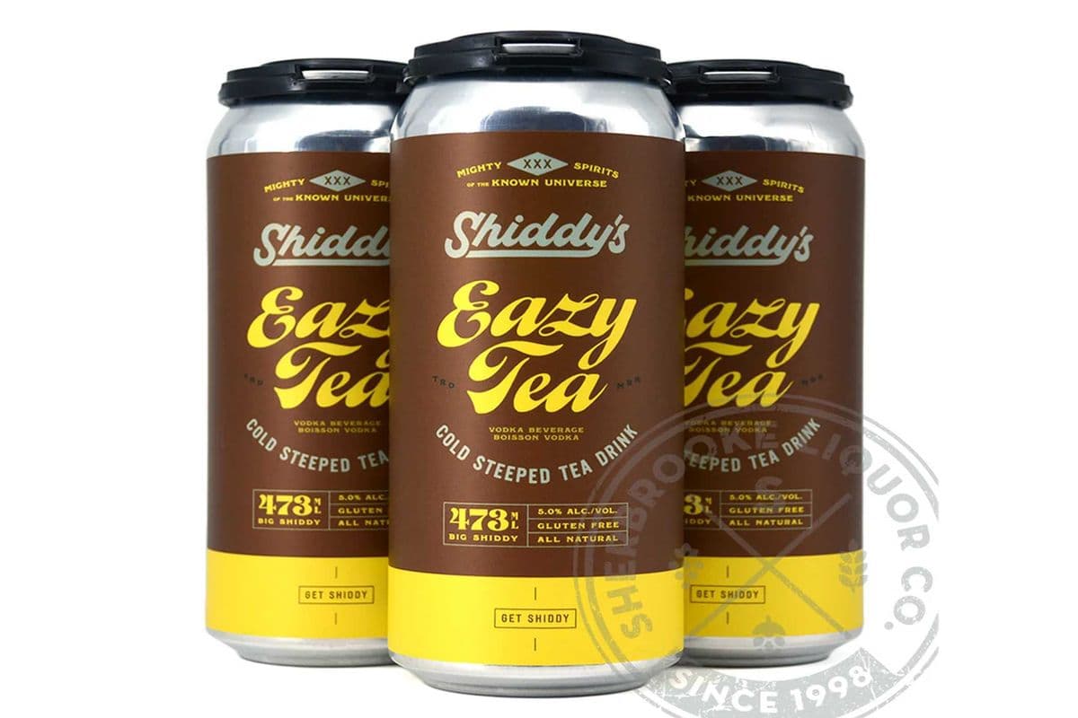 SHIDDYS EAZY TEA 4 CANS (4 x 473 ML)